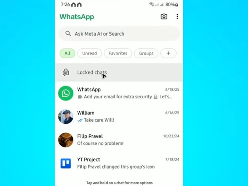 How to Find Locked Chats on WhatsApp With Secret Code
