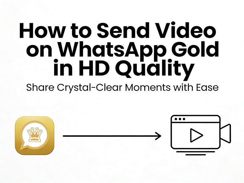 How to Send Video on WhatsApp Gold in HD Quality