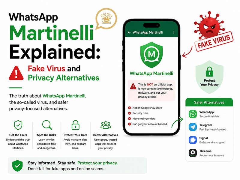 WhatsApp Martinelli Explained Fake Virus and Privacy Alternatives
