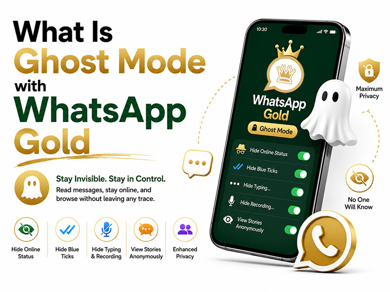 What Is Ghost Mode with WhatsApp Gold