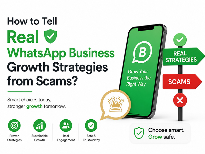 How to Tell Real WhatsApp Business Growth Strategies from Scams